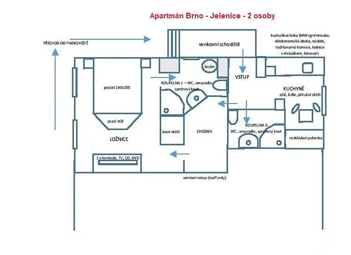 Apartman Brno Jelenice